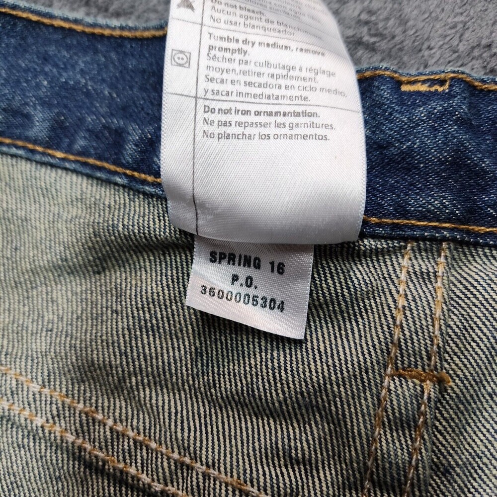 NWT Carhartt Relaxed Fit B460 DVB Men’s Blue Denim Jeans size 44 x 32 - Picture 6 of 11